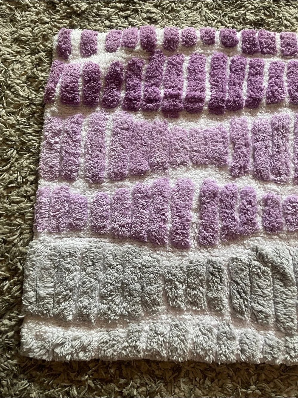 NEW!! CUTE PURPLE BATH MAT